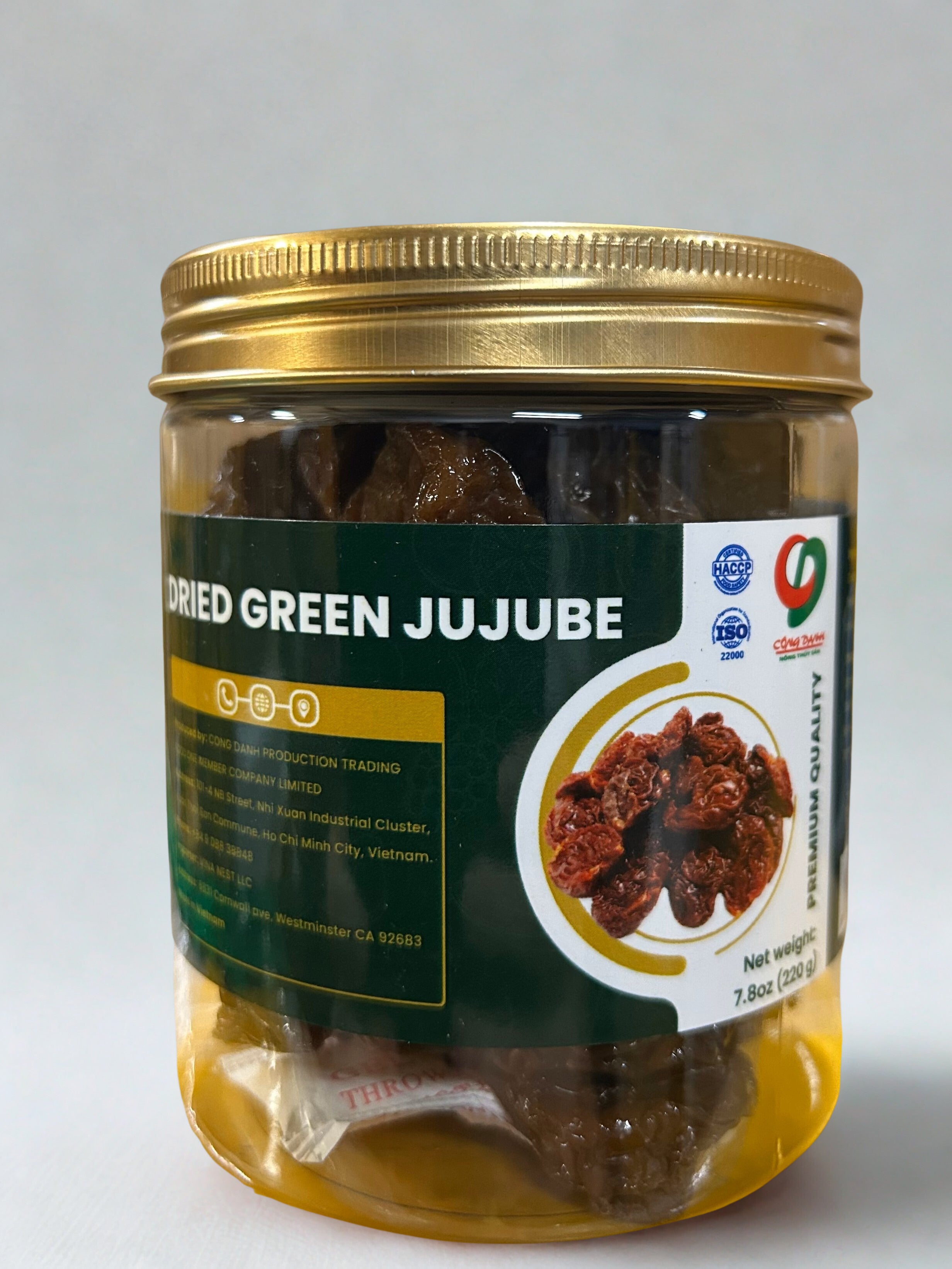 DRIED GREEN JUJUBE