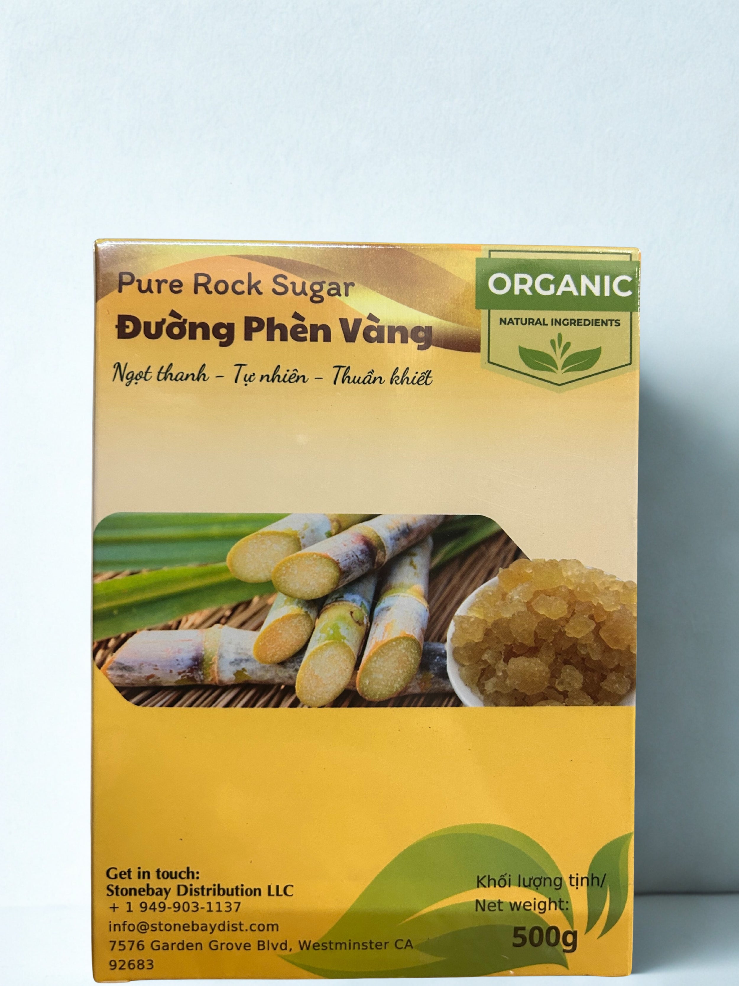 ĐƯỜNG PHÈN QUÃNG NGÃI (SUGAR CANDY) 500GR
