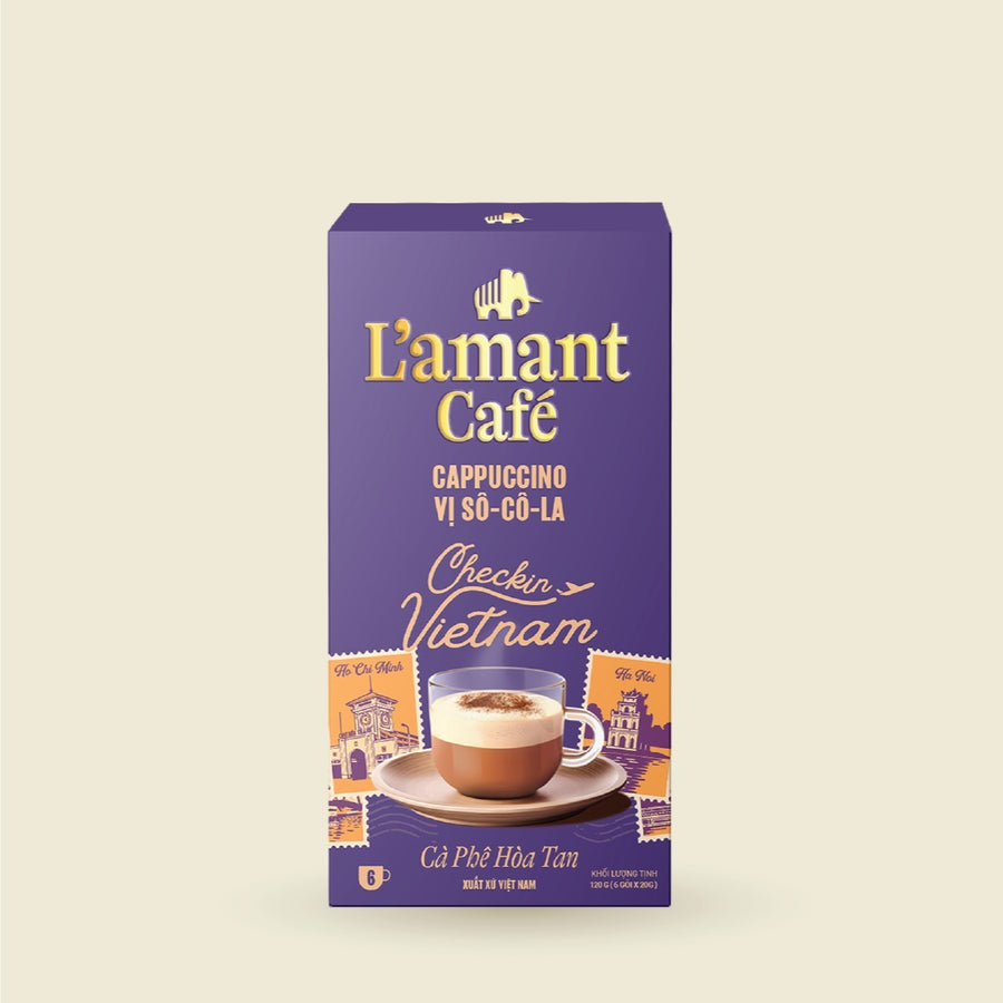 L'amant Cafe Chocolate Cappuccino Instant Coffee