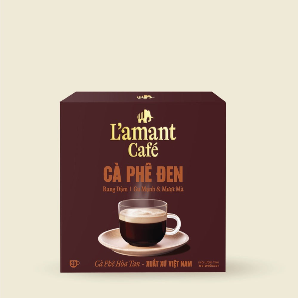 L'amant Cafe Pure Black Instant Coffee